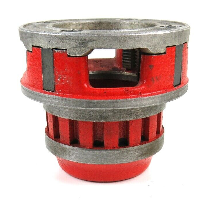 Ridgid 12R Pipe Threading Threader Head 2" NPT w Good Die Teeth eBay