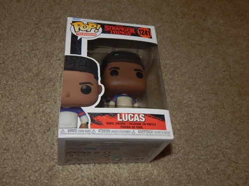 funko pop # 1241 Lucas Stranger Things Netflix Series