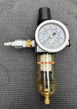 Sandpiper 020.103.000  ¼" Air Filter and Regulator for Double Diaphragm Pumps