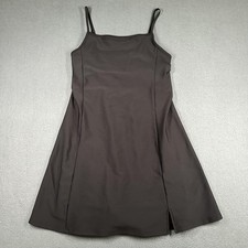 Old Navy Active Powersoft Dress Womens Small Black Tennis Tank Built In Shorts