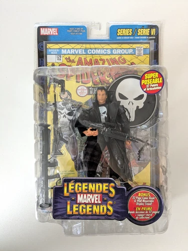 2004 Vintage Toy Biz Marvel Legends Series VI 6 Punisher - New Sealed