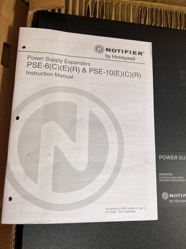 Cargador expansor NAC fuente de alimentación remota Notifier Honeywell PSE-6 24VDC - Imagen 5 de 15