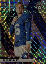 2025 Panini Mosaic - Jaxson Dart Rookie Variation Silver (RC) Giants #288