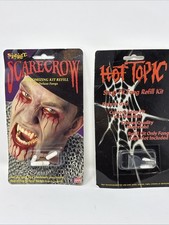 Deluxe Fangs Customizing KIT REFILL Spirit Halloween Hot Topic Lot of 2 New