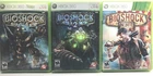 BioShock Trilogy Games 1 2 3 (Xbox 360 2007) Complete Tested Working Free Ship