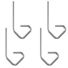 Hitch Pin Clip Hand Truck Convertible Composite Replacement Lock 3-1/4 In 4 PCS