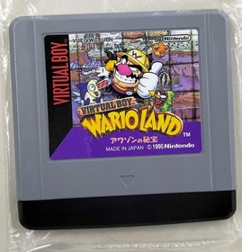 Virtual Boy Software Model Wario Land The Secret Of Awazon Nintendo FCl59