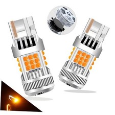 LED Bulb Yellow 4000 Lumens for Turn Signal Lights, CANBUS Error 7440 Amber