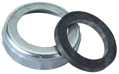 Slip Joint Reducing Nut & Rubber Washer, Chrome-Plated 226-407