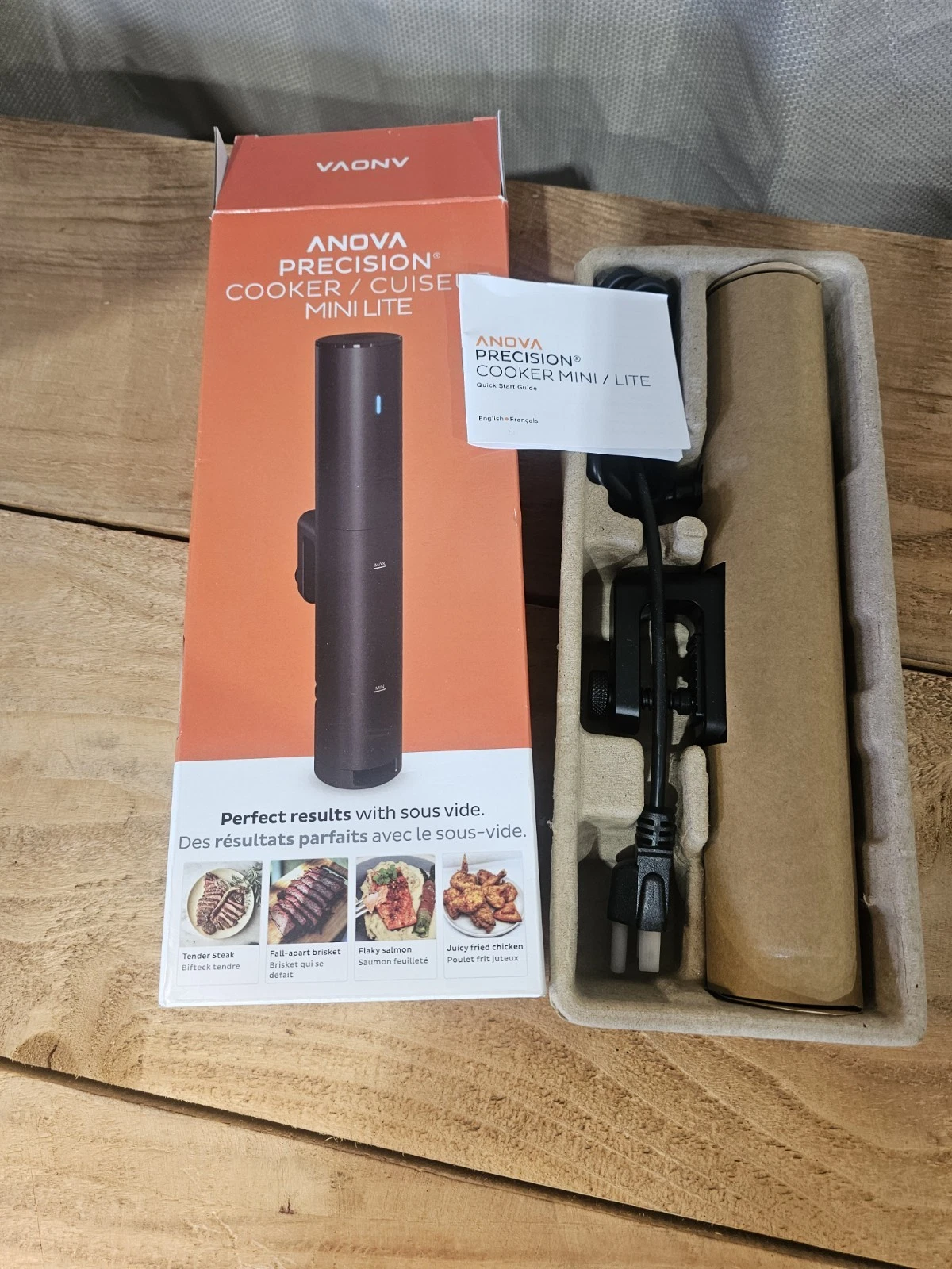 Anova Precision Cooker Mini Black AN300-US00 NEW UNTESTED
