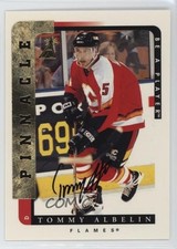 1996-97 Pinnacle Be A Player Auto Tommy Albelin #161 Auto 1oo3