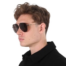 Hugo Boss Grey Pilot Men's Sunglasses BOSS 1558/O/F/S 0I46/IR 63 BOSS 1558/O/F/S