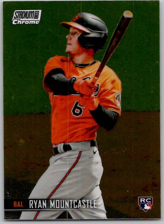 2021 Topps Stadium Club Chrome Ryan Mountcastle #30 Baltimore Orioles