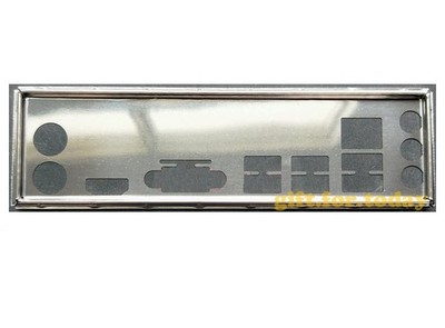 For Biostar H310MHP I/O IO Rear Baffle Backplate Motherboard *gi