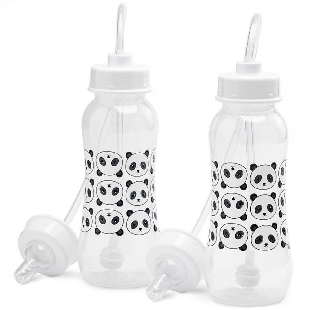 Hands-Free Baby Bottle - Traveling Baby Bottle 9 oz ( 2 Pack