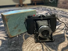 ansco soeedex junior folding camera vintage