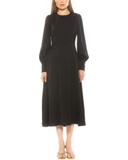 Alexia Admor Sophie A-Line Dress Women's Black 2