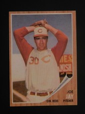 1962 Topps Baseball Card #440 Joe Jay (EX-MT)