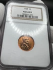 1958 P Lincoln Wheat Penny 1C NGC MS66 RD