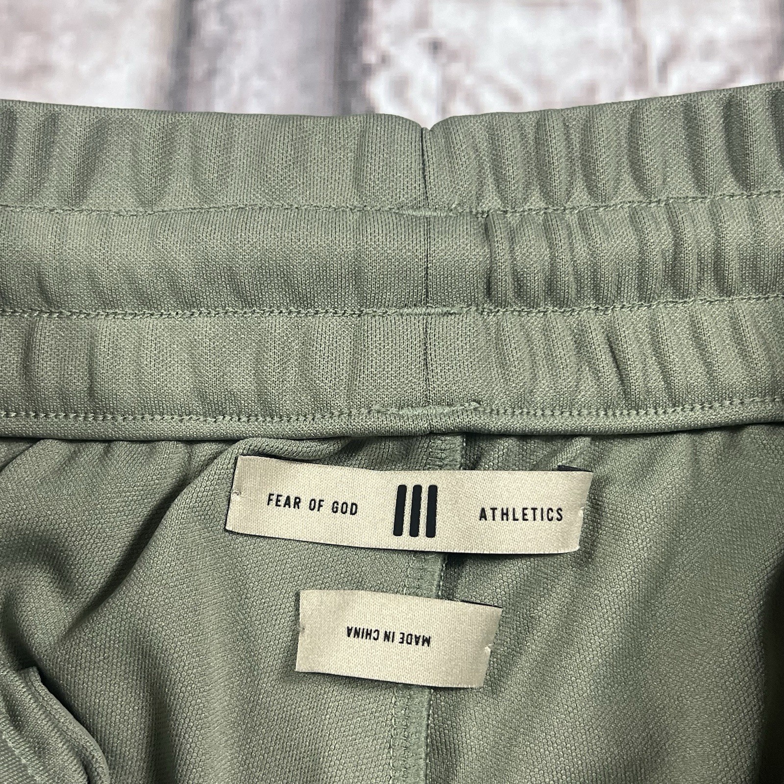 adidas Fear of God Athletics Basketball Pants Clay Men’s Small IM6066 NWT $300 image 8