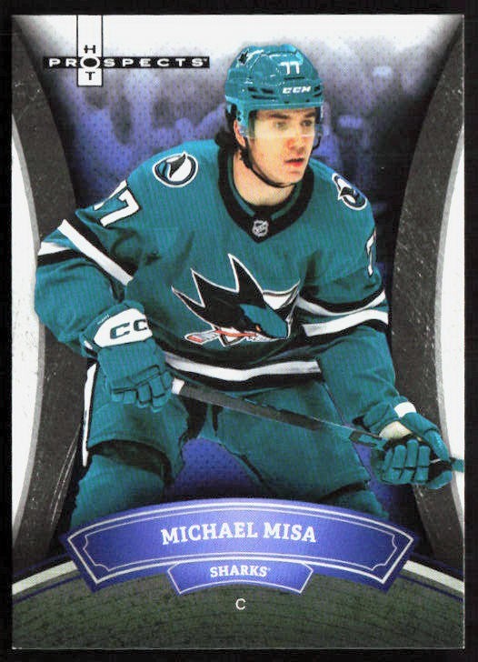 2026 Upper Deck National NSCC MICHAEL MISA BLUE Hot Prospects #HP-4 Sharks A03