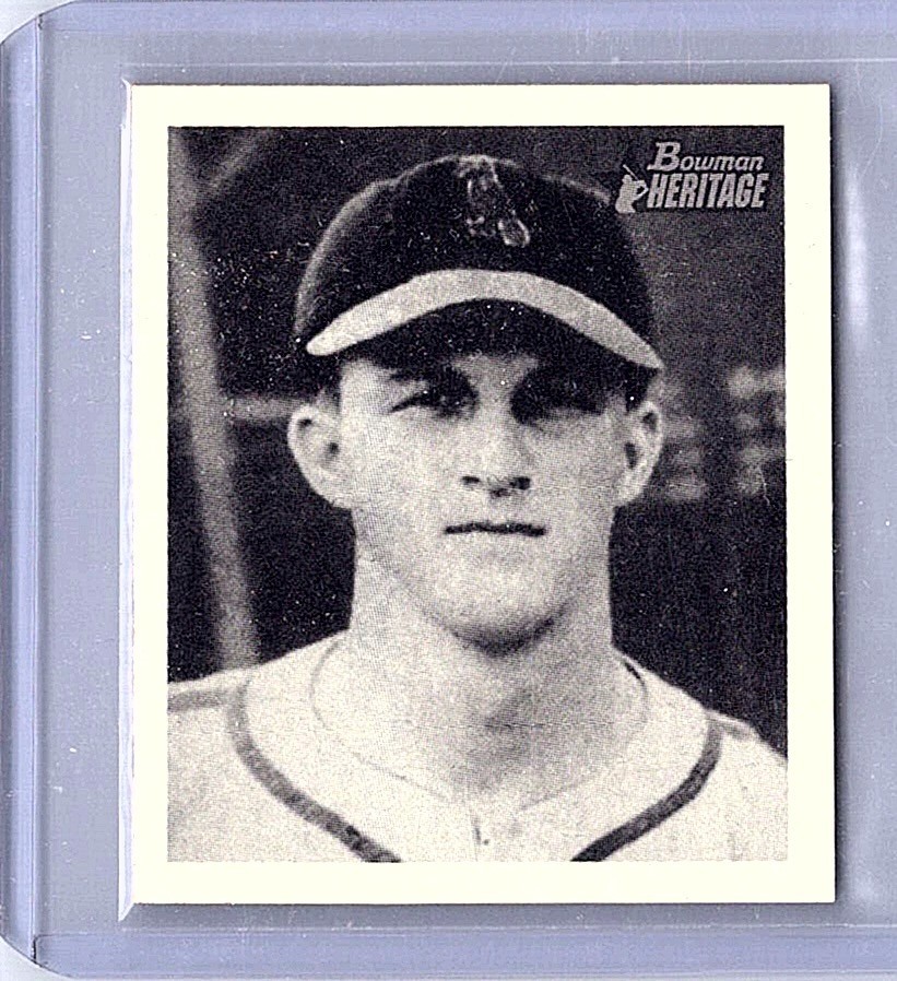 2001 Bowman Heritage Mini - Stan Musial #36