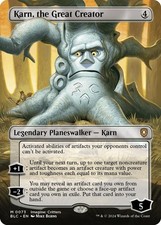 Karn, the Great Creator (Borderless) - Foil NM MTG Commander: Bloomburrow