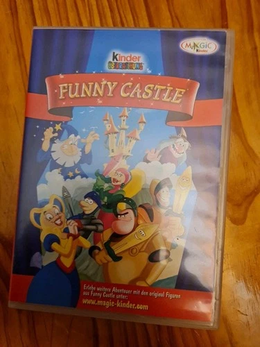 FERRERO KIDS SURPRISE FUNNY CASTLE DVD NEW