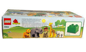 LEGO Duplo Lego Ville (4962) Baby Zoo 18 Pcs. Preschool Building Toy 2009