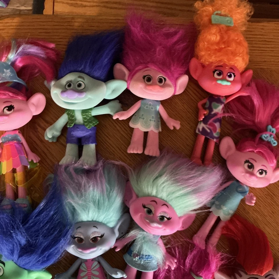 Gran Lote de Figuras de Big Troll Hasbro Dreamwork Película Foto 4 de 4