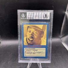 Gary Cooper Signed Cut BAS Beckett Authentic Atlanta Braves Auto RARE