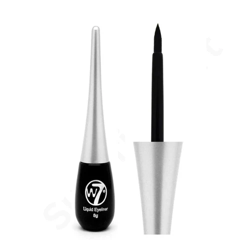 W7 Black Eyeliner Dip Pot Liquid Black Ultra Precision Eye Liner - Picture 1 of 3
