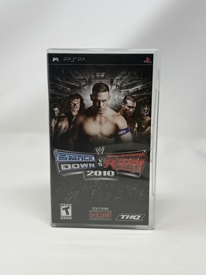 WWE SmackDown vs. Raw 2010 Featuring ECW PlayStation Portable PSP Complete CIB