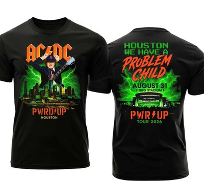 ACDC Houston TX Event Tee At NRG Stadium In Houston TX On August 31 2026 Shirt