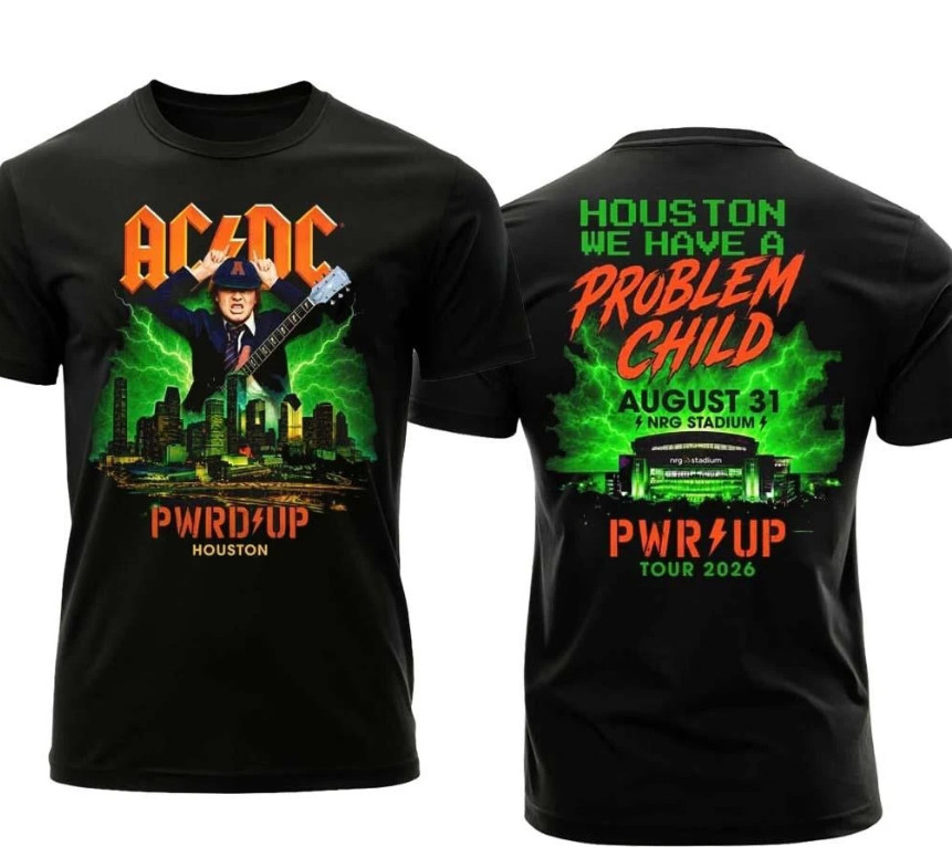 ACDC Houston TX Event Tee At NRG Stadium In Houston TX On August 31 2026 Shirt