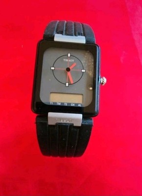 Armbanduhr TISSOT Uhr TwoTimer T36177151 Chronograf  Retro Vintage
