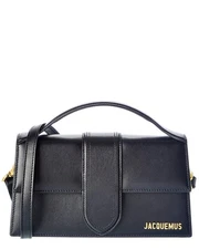 Jacquemus Le Grand Bambino Leather Shoulder Bag Women's Black