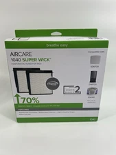 NEW AIRCARE 1040 Super Wick Humidifiers Filter -2 Pack - 5D6700, D46720, 3D6100