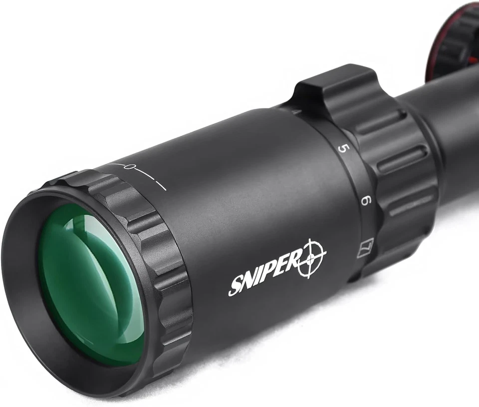 Mira para rifle Ruger 10/22 2-7x32 MOA iluminada retícula R/G/B con montaje en riel Foto 4 de 4