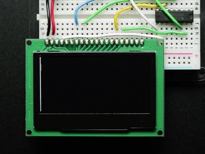 Adafruit Monochrome OLED Displaymodul Kit 2,42, 128×64, SSD1305, SPI/I2C/8-Bit,
