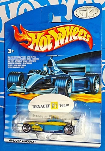 Hot Wheels 2003 Grand Prix Series Renault F1 Team Blue & Yellow ELF Formula 1