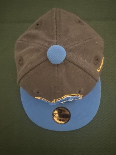 New Era Detroit Lions Talla 4 1/4 LE Mini Gorra Ajustada NFL Fútbol RARO - Imagen 5 de 9