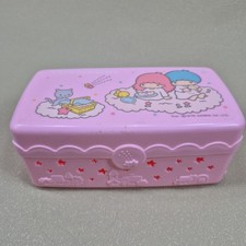 Vintage 1976 Sanrio Co Little Twin Stars Kiki Lala Sandwich Case