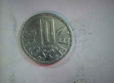 Austria 1988 10 Groschen Second Republic Groschen (scalloped type) Coin