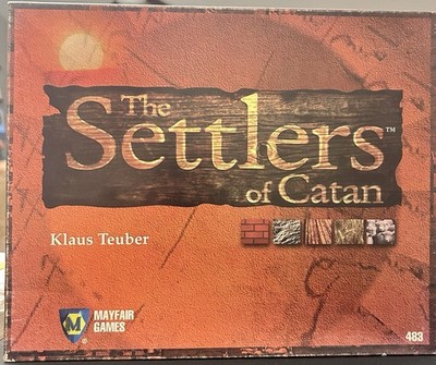 Settlers of Catan Board Game by Mayfair Games (1996) Complete