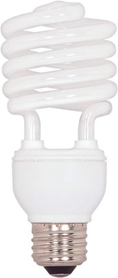 S7227 23 Watt T2 Mini Spiral 2700K Soft White Compact Fluorescent Light Bulb (10