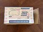 Antique Cast Iron Griswold Lamb – Cake Mold In the original Box – #866
