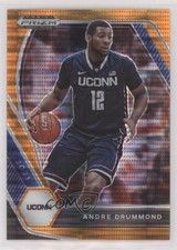 2021-22 Panini Prizm Draft Picks Orange Pulsar 17/49 Andre Drummond #92 0m0g