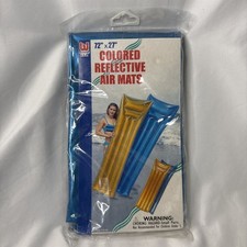 Vtg Bestway Colored Reflective Air Mats Pool ...