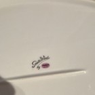 Yamaka South Wind Oval Porcelain Platter White Green Printed Backstamp Japan — photo 2